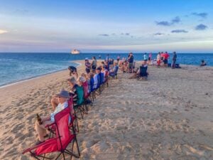 SW Piper Island Sunset Drinks Cape York Tours Cruise