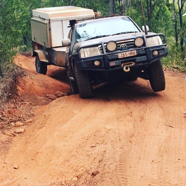 4WD with trailer Cape York Tours